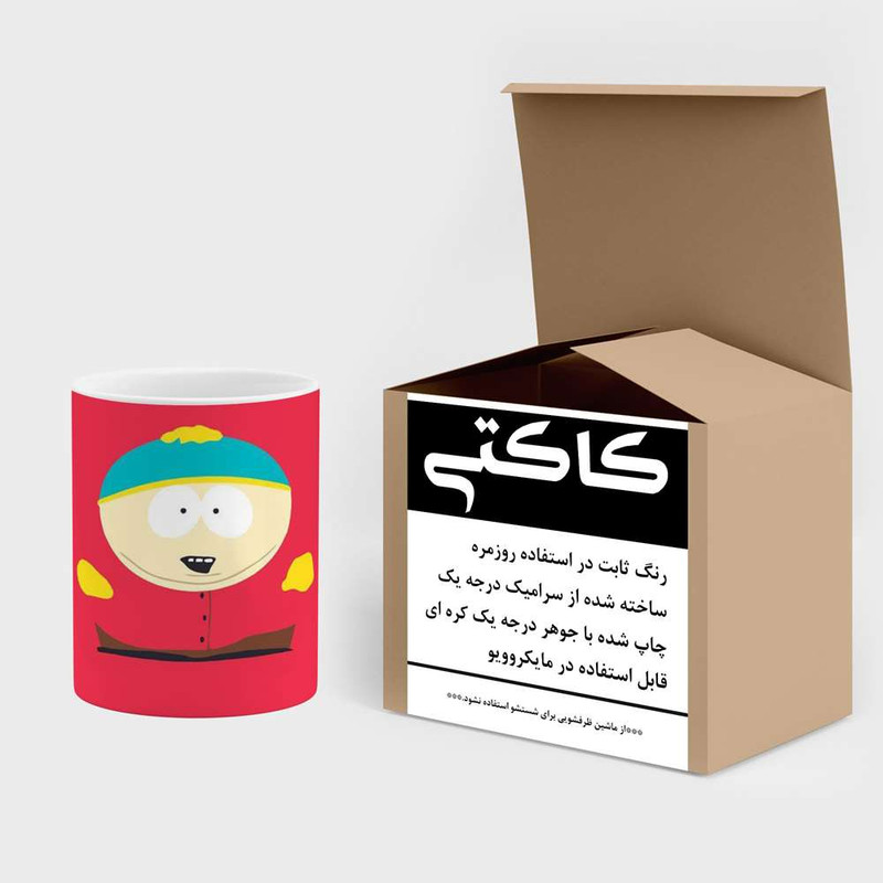 فاکس شاپ ماگ کاکتی مدل کارتون South Park کد mgh23111