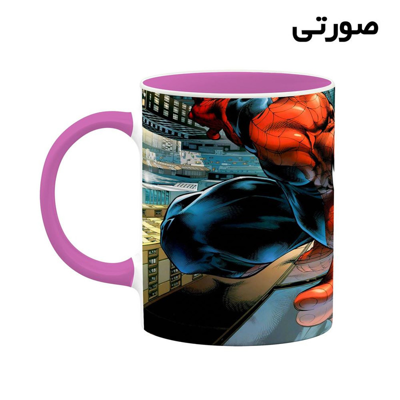 فاکس شاپ ماگ کاکتی مدل مرد عنکبوتی Spider-Man کد mgh39909