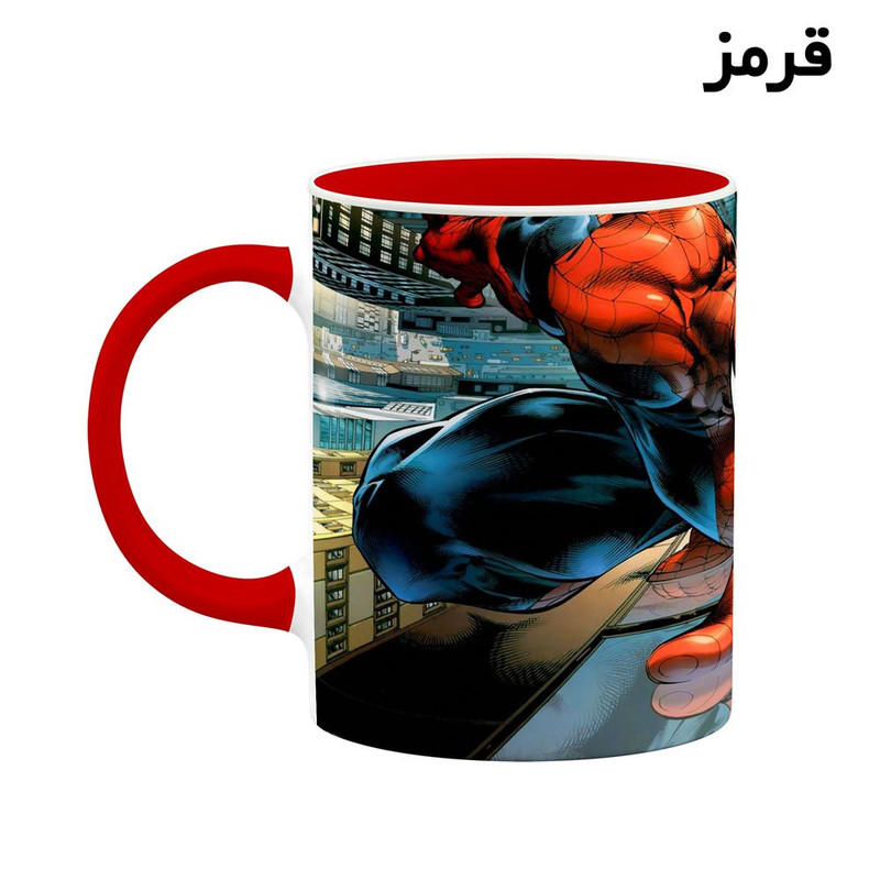 فاکس شاپ ماگ کاکتی مدل مرد عنکبوتی Spider-Man کد mgh39909
