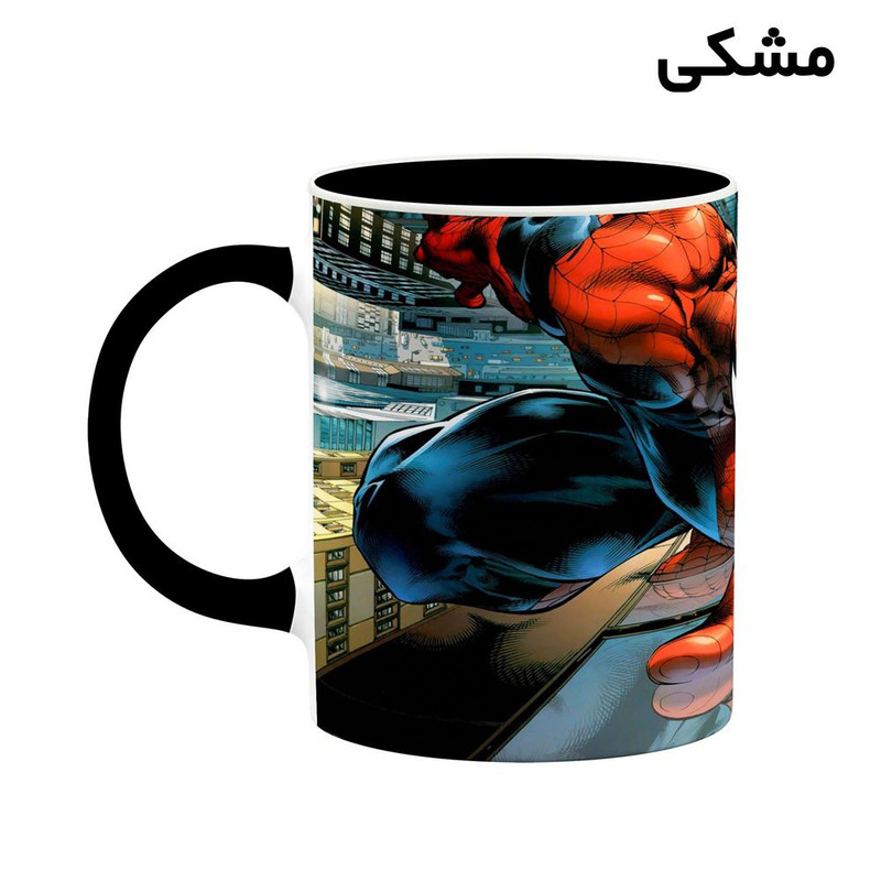 فاکس شاپ ماگ کاکتی مدل مرد عنکبوتی Spider-Man کد mgh39909