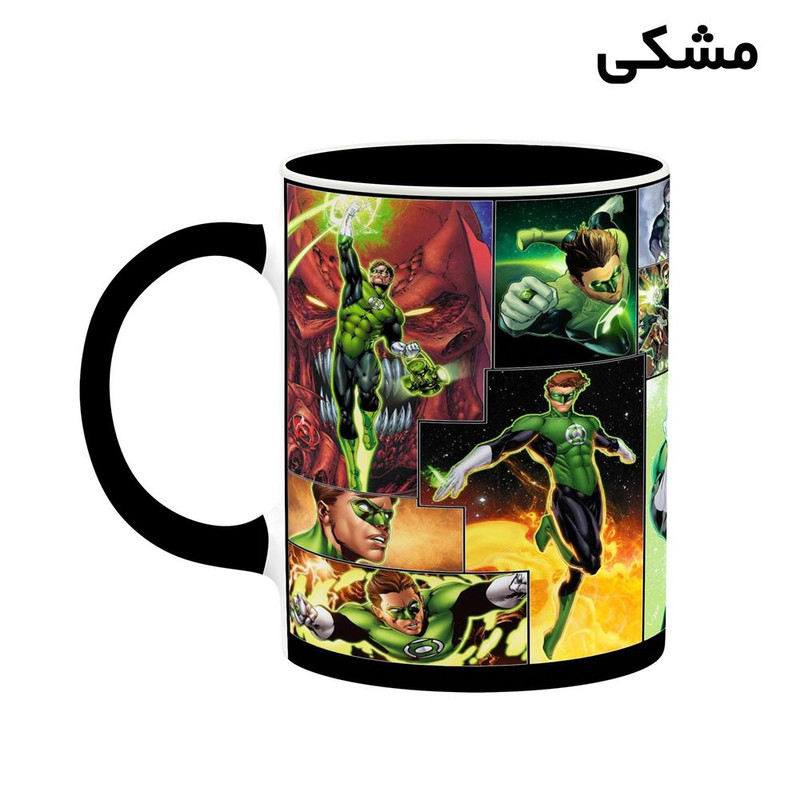 فاکس شاپ ماگ کاکتی مدل گرین لنترن Green Lantern کد mgh38818
