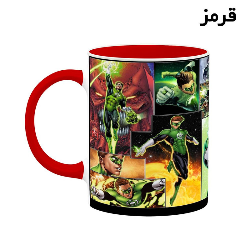 فاکس شاپ  ماگ کاکتی مدل گرین لنترن Green Lantern کد mgh38818