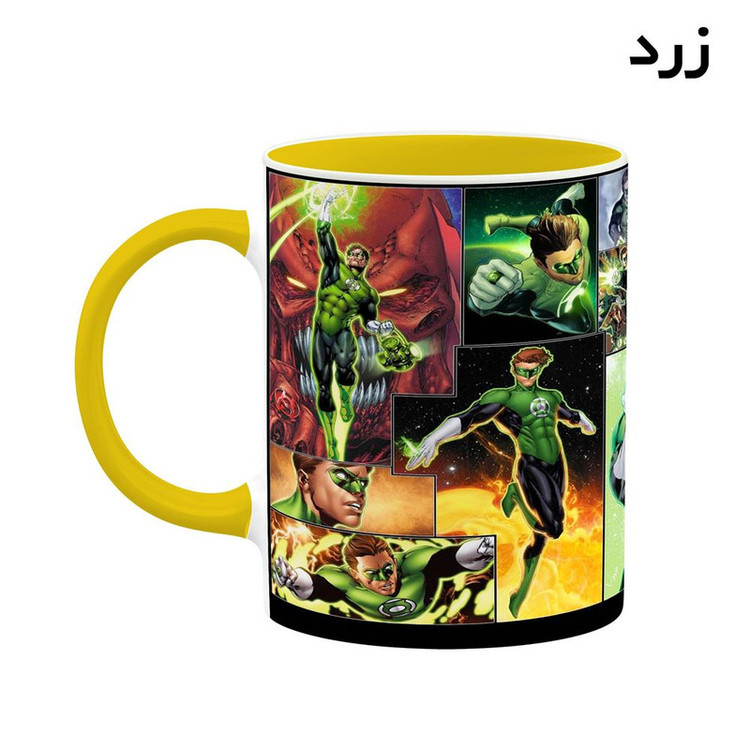 فاکس شاپ ماگ کاکتی مدل گرین لنترن Green Lantern کد mgh38818