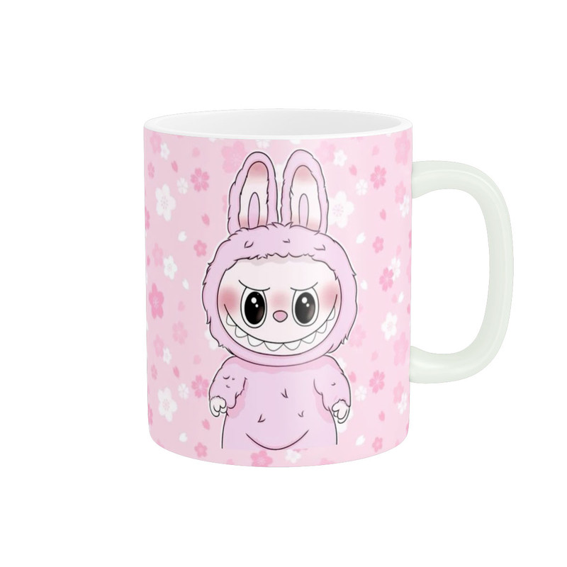 فاکس شاپ ماگ پادآفرین مدل فانتزی عروسکی لبوبو ترند labubu کد 412