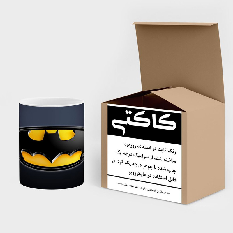 فاکس شاپ  ماگ کاکتی مدل بتمن Batman کد mgh37937