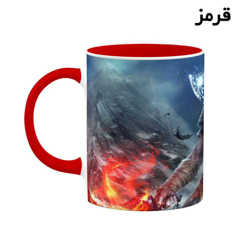 فاکس شاپ  ماگ کاکتی طرح گاد آف وار God Of War مدل mgh40483