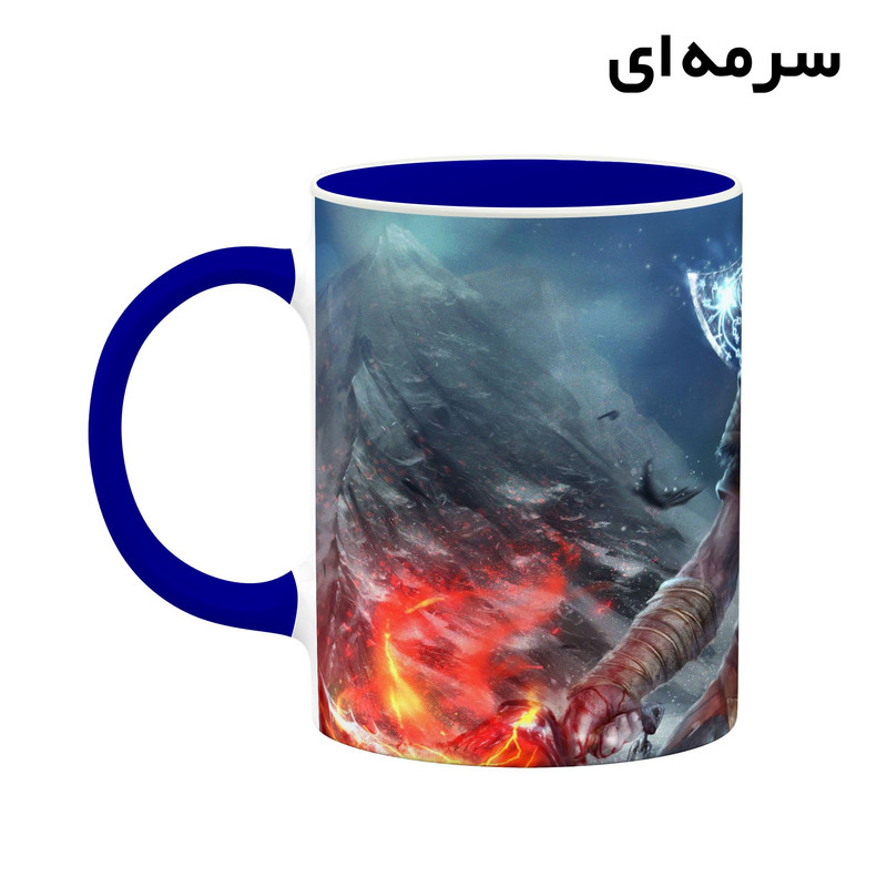 فاکس شاپ ماگ کاکتی طرح گاد آف وار God Of War مدل mgh40483