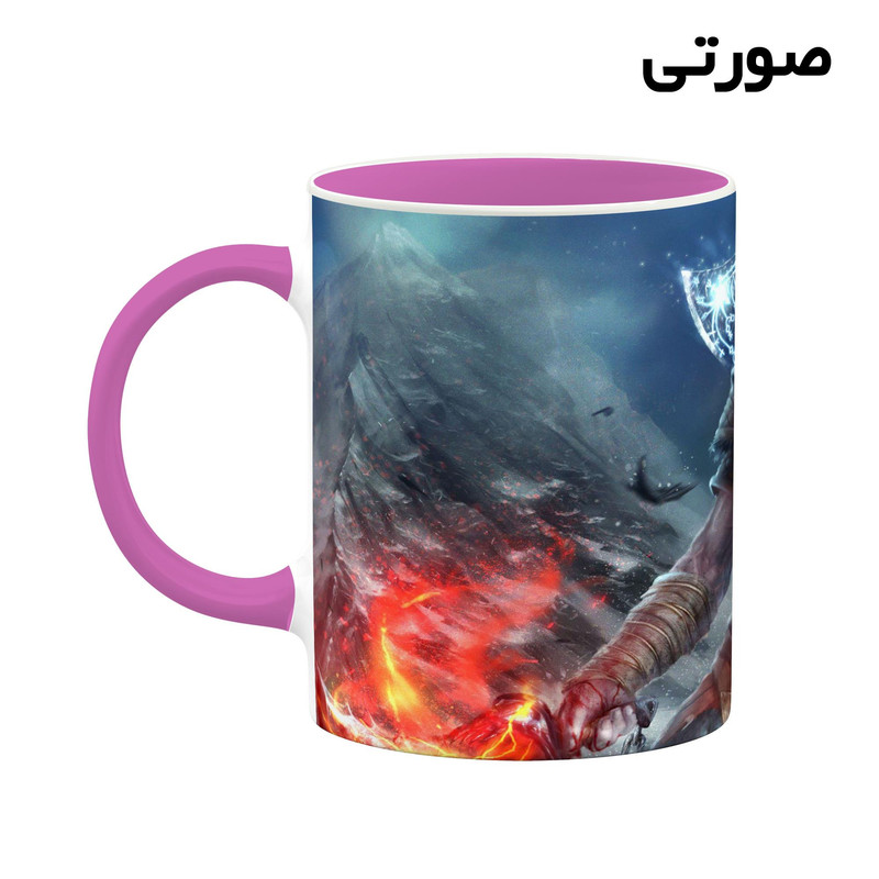 فاکس شاپ ماگ کاکتی طرح گاد آف وار God Of War مدل mgh40483