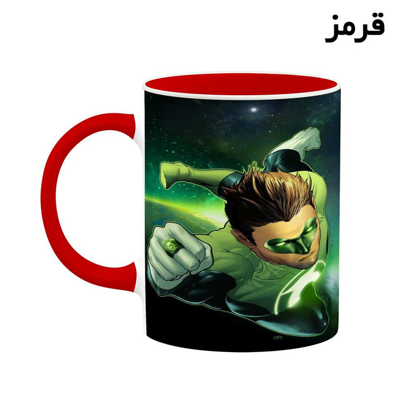فاکس شاپ  ماگ کاکتی مدل گرین لنترن Green Lantern کد mgh38807