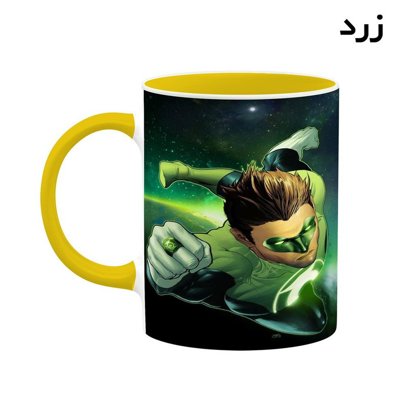 فاکس شاپ ماگ کاکتی مدل گرین لنترن Green Lantern کد mgh38807