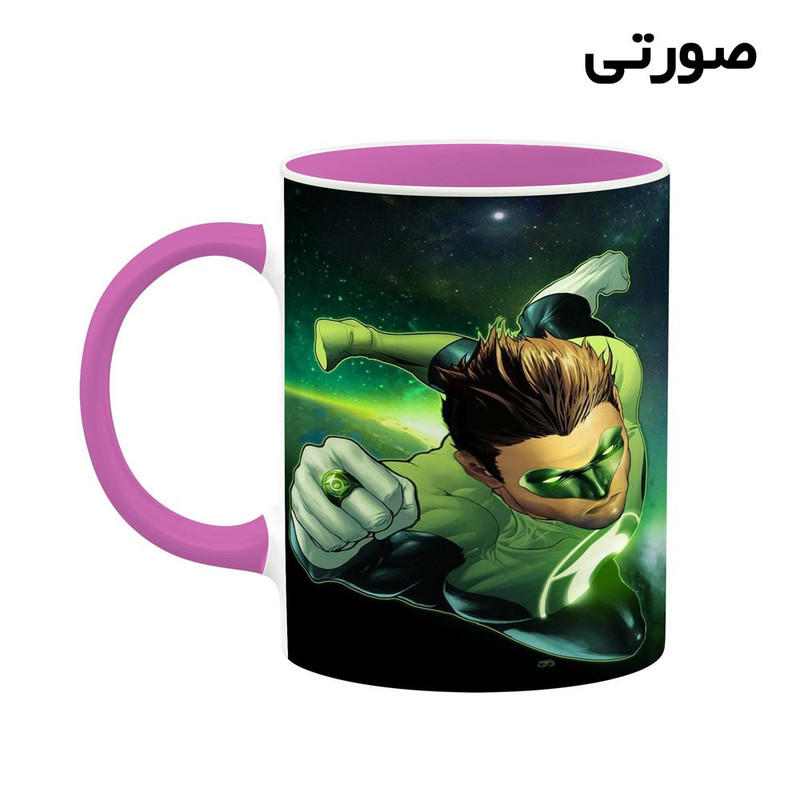 فاکس شاپ ماگ کاکتی مدل گرین لنترن Green Lantern کد mgh38807