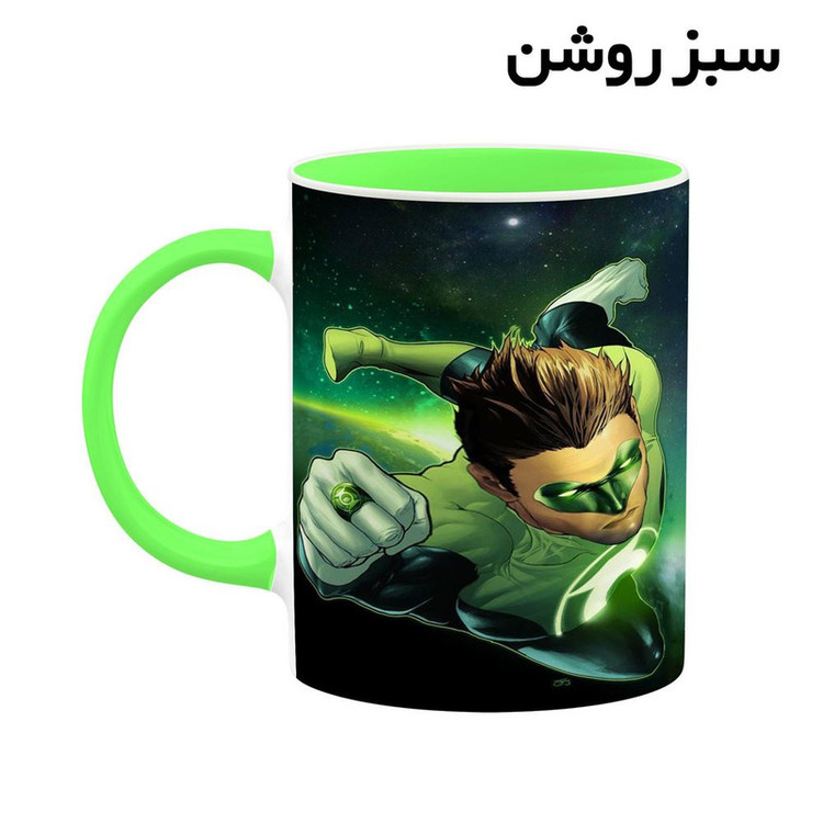فاکس شاپ ماگ کاکتی مدل گرین لنترن Green Lantern کد mgh38807
