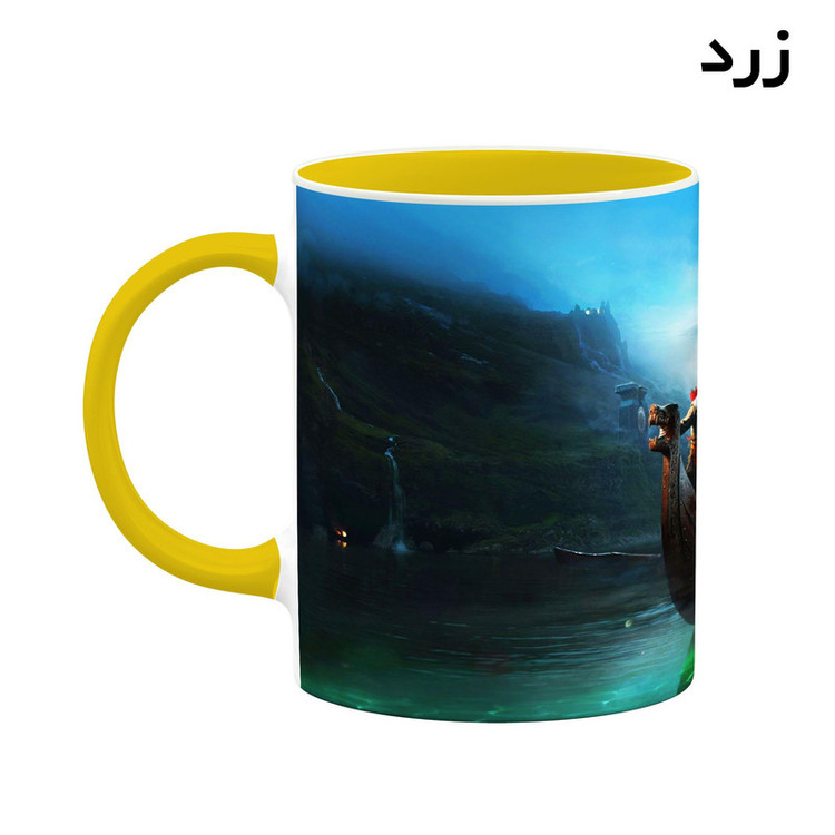 فاکس شاپ ماگ کاکتی طرح گاد آف وار God Of War مدل mgh40961