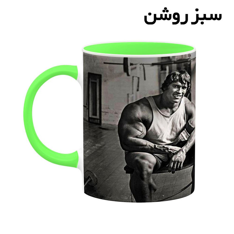 فاکس شاپ ماگ کاکتی طرح آرنولد Arnold Schwarzenegger مدل mgh25144