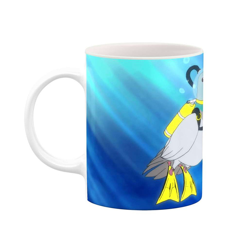 فاکس شاپ ماگ کاکتی مدل کارتون Mike Tyson Mysteries کد mgh22749
