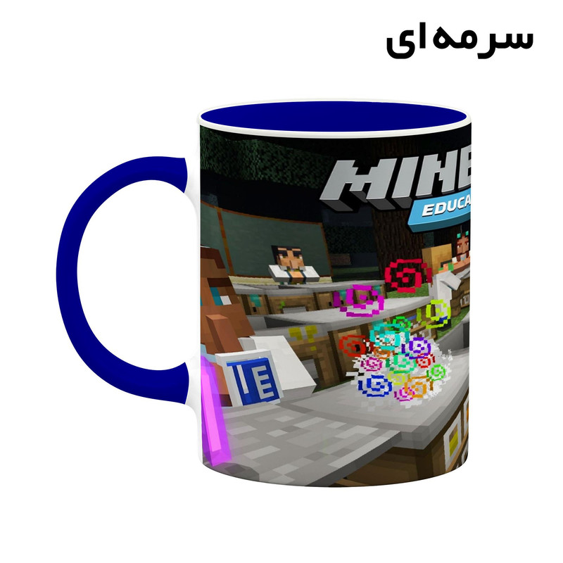 فاکس شاپ ماگ کاکتی طرح ماینکرافت minecraft مدل mgh41412