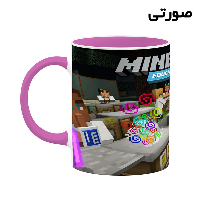 فاکس شاپ ماگ کاکتی طرح ماینکرافت minecraft مدل mgh41412