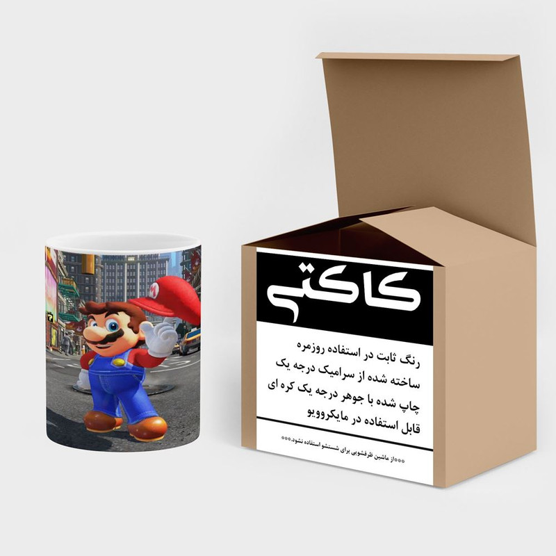 فاکس شاپ ماگ کاکتی مدل بازی سوپر ماریو Super Mario Odyssey کد mgh30603