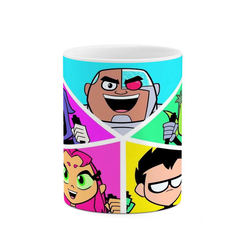 فاکس شاپ ماگ کاکتی مدل کارتون Teen Titans Go کد mgh23371