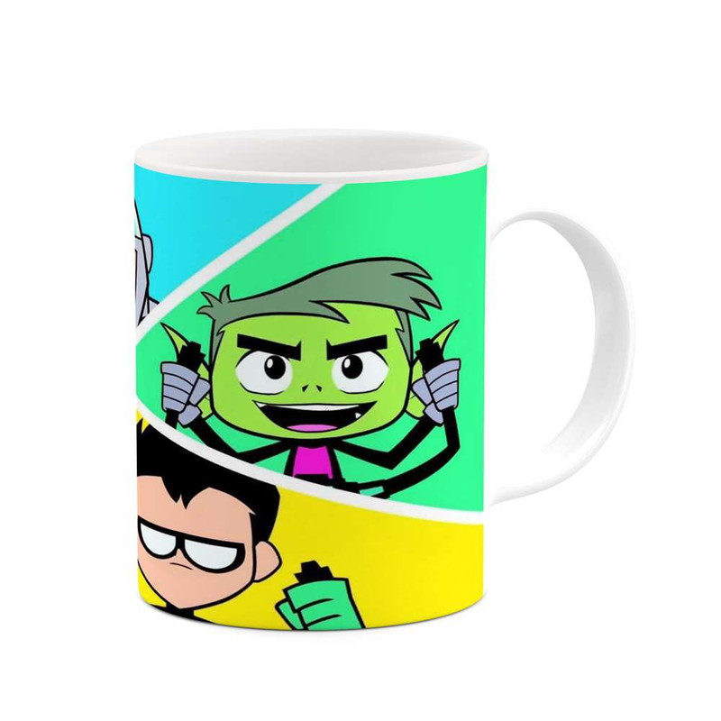 فاکس شاپ ماگ کاکتی مدل کارتون Teen Titans Go کد mgh23371