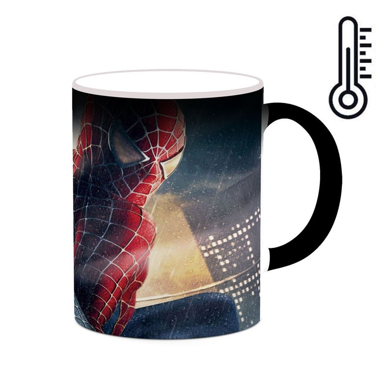 فاکس شاپ ماگ حرارتی کاکتی مدل مرد عنکبوتی Spider-Man کد mgh39922