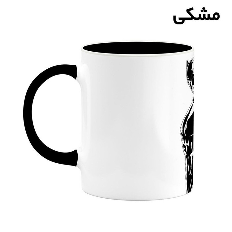 فاکس شاپ ماگ کاکتی مدل بلک پنتر Black Panther Marvel کد mgh38073