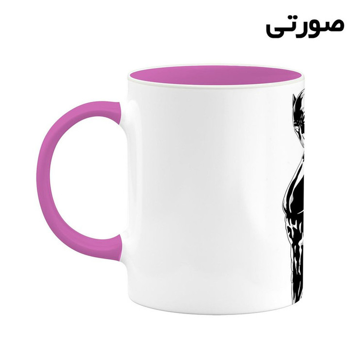 فاکس شاپ ماگ کاکتی مدل بلک پنتر Black Panther Marvel کد mgh38073