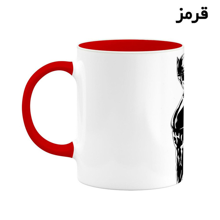 فاکس شاپ ماگ کاکتی مدل بلک پنتر Black Panther Marvel کد mgh38073