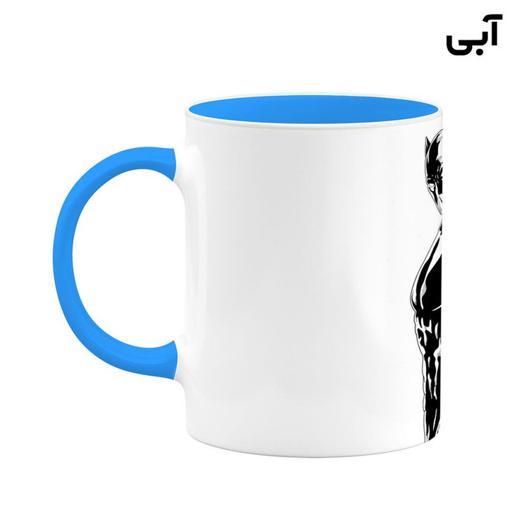 فاکس شاپ ماگ کاکتی مدل بلک پنتر Black Panther Marvel کد mgh38073