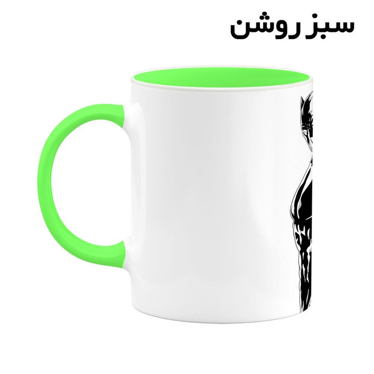 فاکس شاپ ماگ کاکتی مدل بلک پنتر Black Panther Marvel کد mgh38073