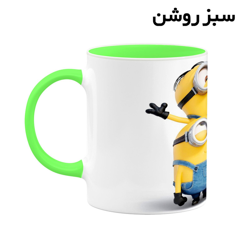 فاکس شاپ ماگ کاکتی طرح minion مینیون مدل mgh42736