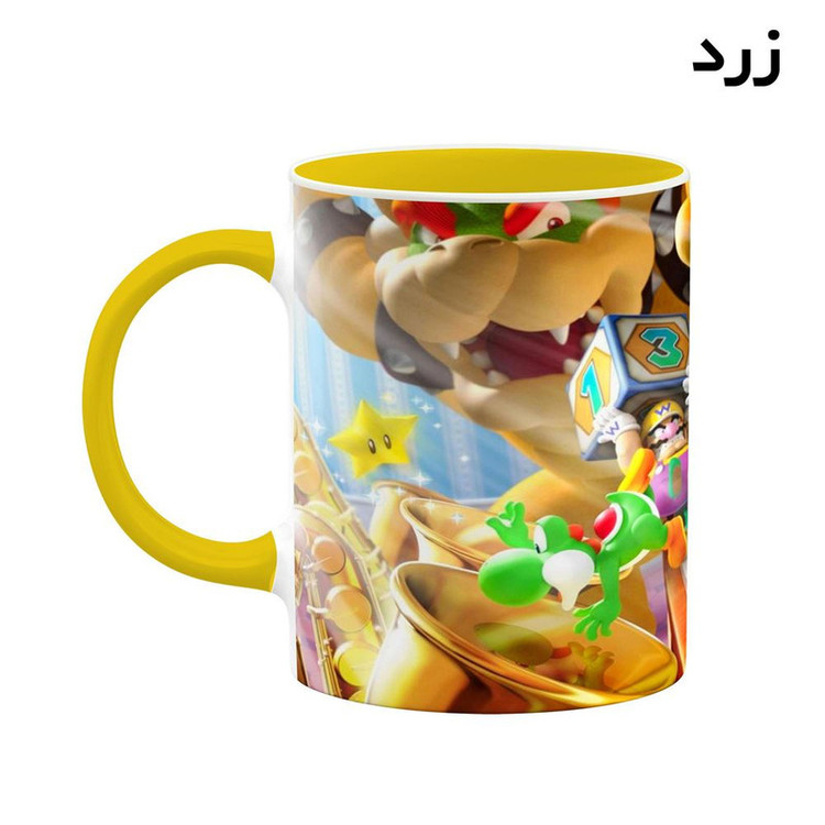 فاکس شاپ ماگ کاکتی مدل بازی سوپر ماریو Super Mario Galaxy کد mgh30597