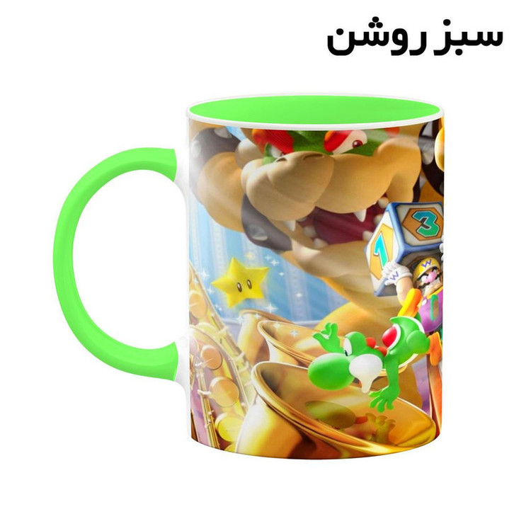 فاکس شاپ ماگ کاکتی مدل بازی سوپر ماریو Super Mario Galaxy کد mgh30597