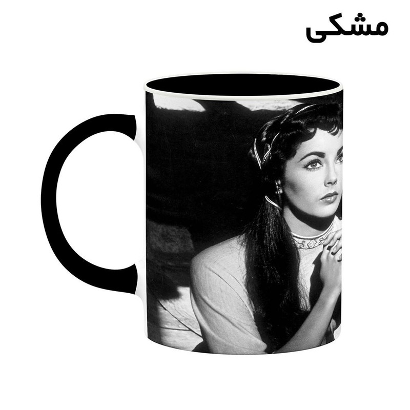 فاکس شاپ ماگ کاکتی طرح الیزابت تیلور Elizabeth Taylor مدل mgh25871