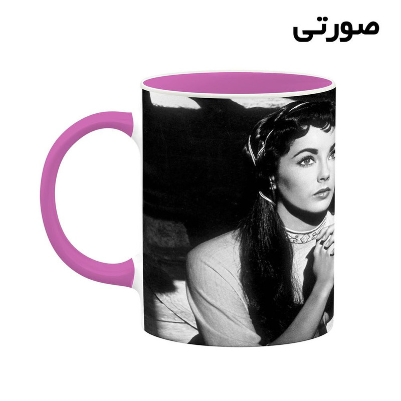 فاکس شاپ ماگ کاکتی طرح الیزابت تیلور Elizabeth Taylor مدل mgh25871