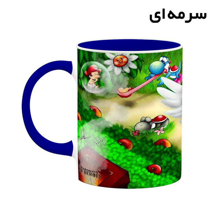 فاکس شاپ ماگ کاکتی مدل بازی سوپر ماریو Super Mario World 2 Yoshi39s Island کد mgh30642
