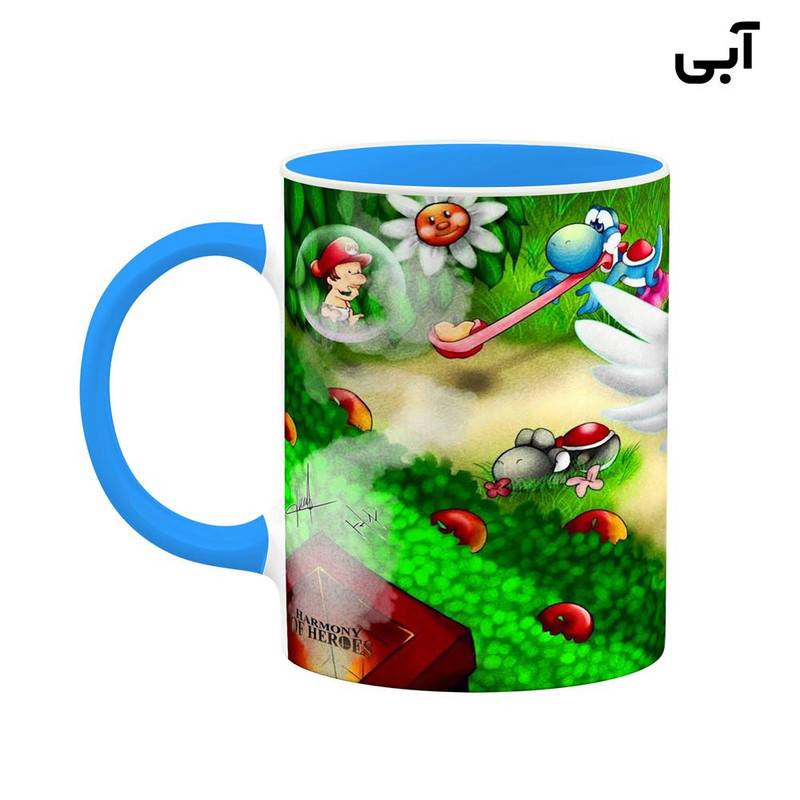 فاکس شاپ ماگ کاکتی مدل بازی سوپر ماریو Super Mario World 2 Yoshi39s Island کد mgh30642