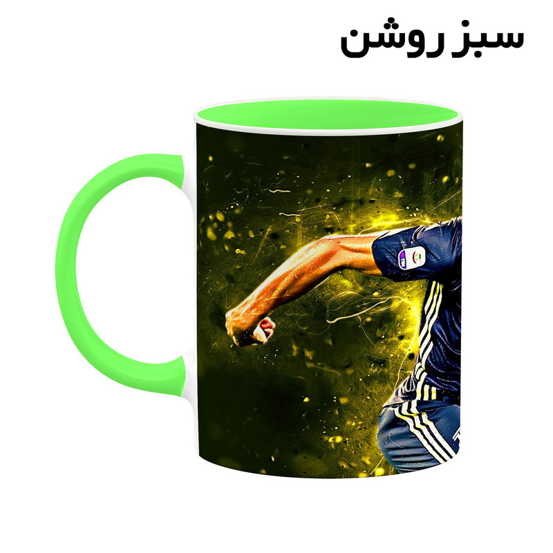 فاکس شاپ ماگ کاکتی طرح Ronaldo رونالدو مدل mgh43011