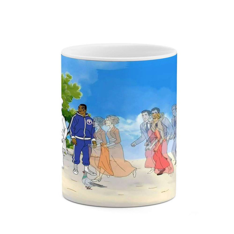 فاکس شاپ ماگ کاکتی مدل کارتون Mike Tyson Mysteries کد mgh22758