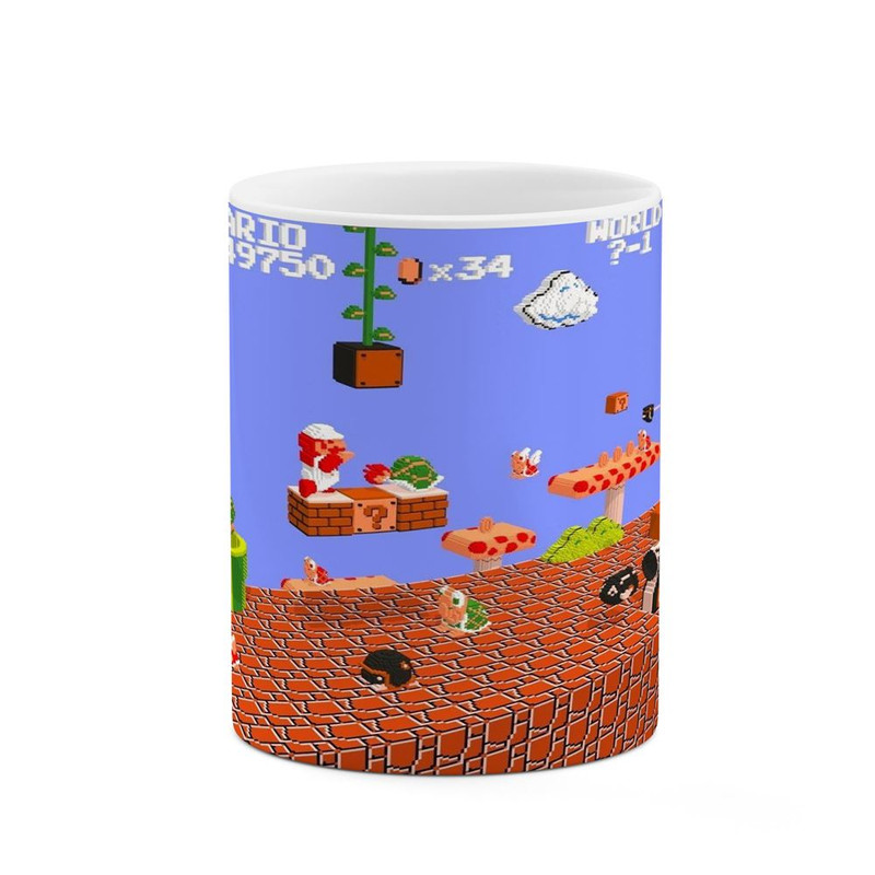 فاکس شاپ ماگ کاکتی مدل بازی سوپر ماریو Super Mario کد mgh30504