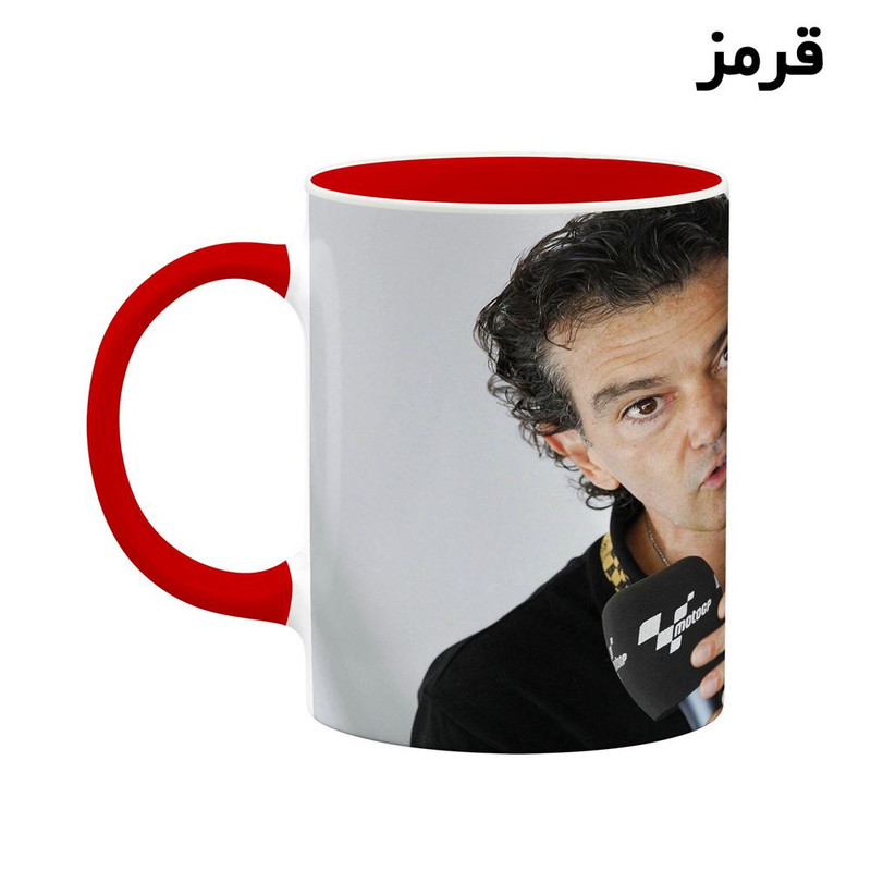 فاکس شاپ  ماگ کاکتی طرح آنتونیو باندراس Antonio Banderas مدل mgh25131