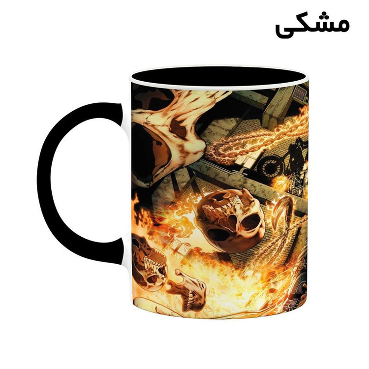 فاکس شاپ ماگ کاکتی مدل گوست رایدر Ghost Rider کد mgh38743
