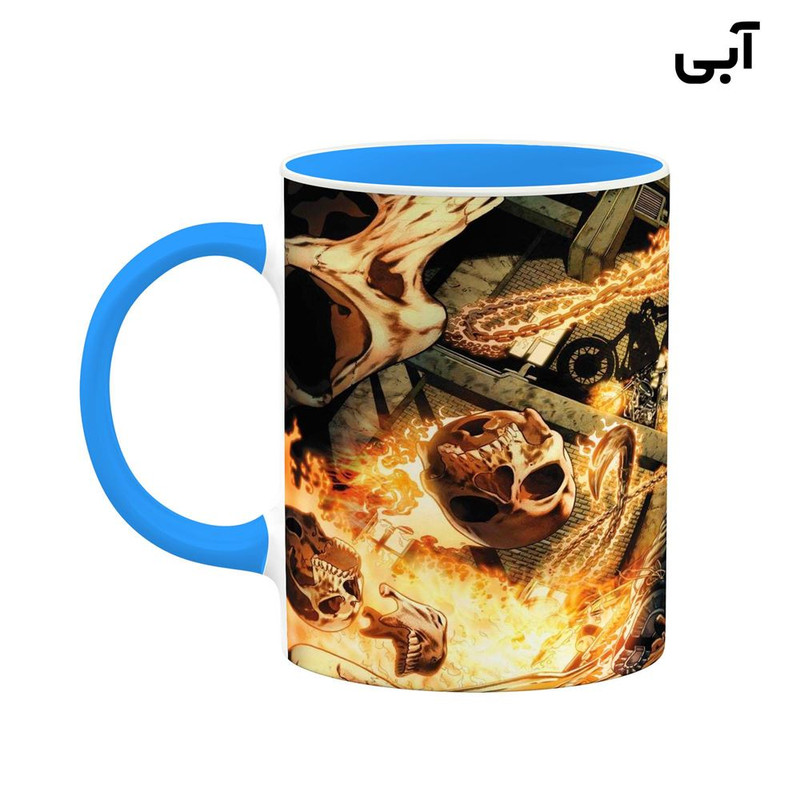فاکس شاپ ماگ کاکتی مدل گوست رایدر Ghost Rider کد mgh38743