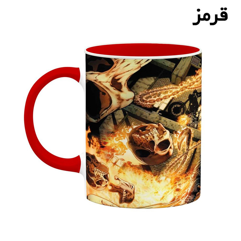 فاکس شاپ ماگ کاکتی مدل گوست رایدر Ghost Rider کد mgh38743