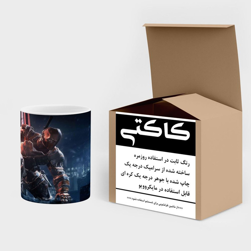 فاکس شاپ ماگ کاکتی مدل دد استروک Deathstroke کد mgh38451