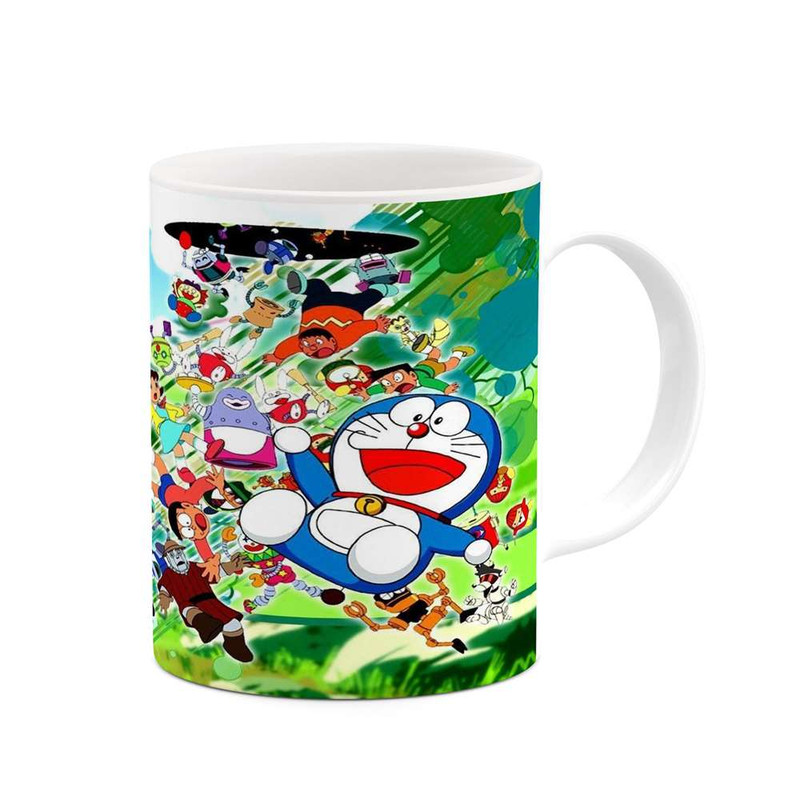 فاکس شاپ ماگ کاکتی مدل کارتون Doraemon کد mgh22510