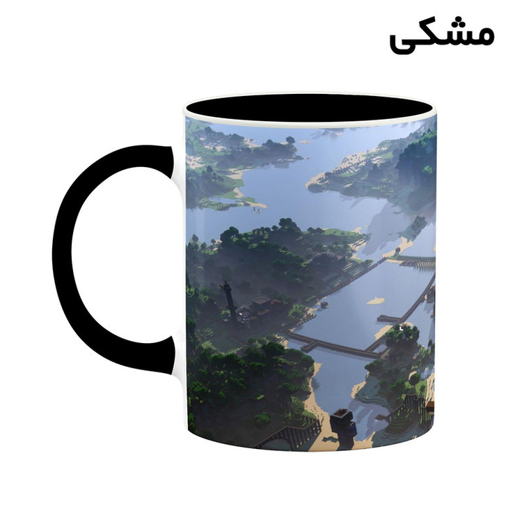 فاکس شاپ ماگ کاکتی طرح ماینکرافت minecraft مدل mgh41451