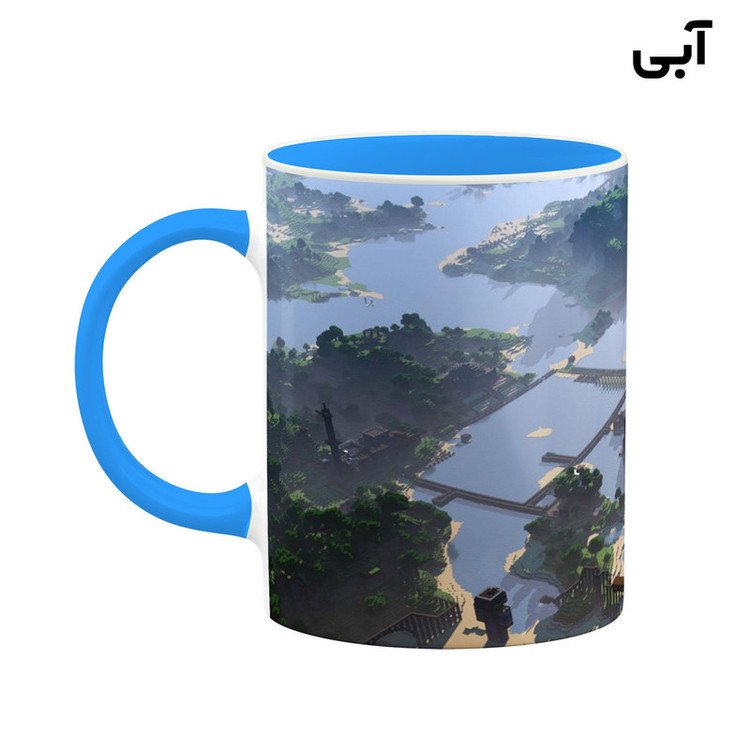 فاکس شاپ ماگ کاکتی طرح ماینکرافت minecraft مدل mgh41451