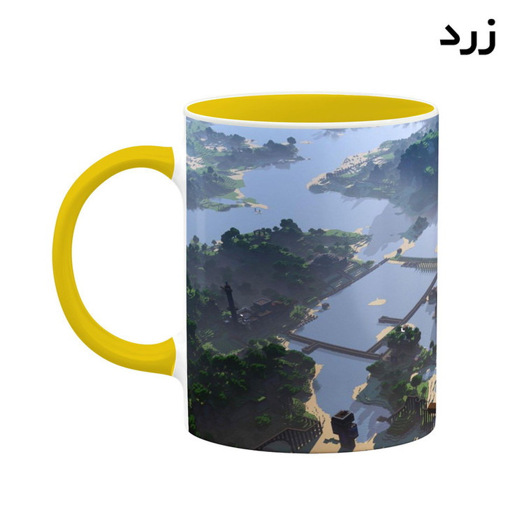 فاکس شاپ ماگ کاکتی طرح ماینکرافت minecraft مدل mgh41451