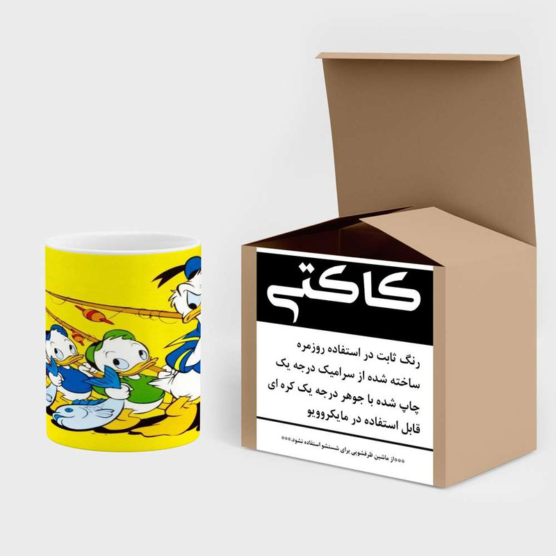 فاکس شاپ ماگ کاکتی مدل کارتون DuckTales کد mgh22552